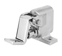 YDuupxe Brass Faucet Valve, Non Contact Foot Control Pedal Valve, G1/2 Threads, Ideal for Kitchen Bathroom Hospital (Single Temperature Foot)