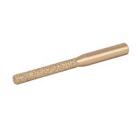 YDuupxe Brazed Straight Shank Quartz Stone Marble Seam Cutting Stone Marble Artificial Ceramic Tile Small Size Easy Carry Long-Lasting Brazed Router Bits for Cutting Quartz & Easy to (6.35*5*65mm)