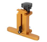 YDuupxe Cabinet Door Installation Jig Adjustable Mounting Positioner Tool with Built-in Screw Clamp for Accurate Leveling Aligning Left Right Doors