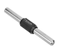 YDuupxe Calibration Block, Micrometer Calibration Bar with 25 50 75 100mm Optional Sizes for Measuring Tools, Stainless Steel Portable (75mm)