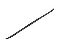 YDuupxe Car Rear Trunk Spoiler, Glossy Black Rubber Universal Aerodynamic Lip 120x4cm 47.2x1.6in with Double Side Adhesive, for Sedan Vehicle Modification