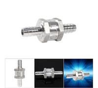YDuupxe Check Valve Fuel, Aluminum Non Return One Way Valve Prevents Fuel From Returning to the Tank, for Carburetors and Low Pressure systems. Marked on, Easy to