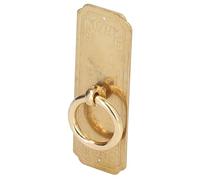 YDuupxe Chinese Vintage Style Copper Cabinet Door Handle, Durable Pull for Cabinets and Wardrobes with Antique Design and Easy Installation (10cm Long Brass-Colored Screw-Fixed Version)