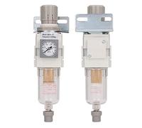 YDuupxe Compressor Air Filter Pressure Regulator, Compressed Pneumatic Tool Accessories G1Or 4in, Good Filtration, Easy to Install, Long Service Life, Pressure Regulation for, Use How to