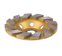YDuupxe Diamond Grinding Disc Wheel Segment 10cm for Concrete Marble Stone with Air Holes Cool Cutting 6 Holes 1.6cm Inner Diameter