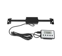 YDuupxe Digital Readout DRO LCD Display Meter Milling Lathe Machine Linear Scale Linear Encoder Scale Meter for CNC Milling Lathe Machine, Accurate Measure 0-150