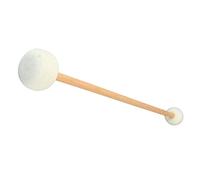 YDuupxe Drum Mallet, Soft Felt Stick, Wood Handle Drumstick, Antislip Bass Percussion Wool Head Drumsticks Mallets Sticks for Instrument Accessories (White SP 03 42cm)