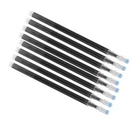 YDuupxe Fabric Marker Pen Refill, High Hardness Steel Tip for Temporary Marking on Shoes, Clothing and Leather - White Red Blue Black Options for Tailoring and DIY Projects (Black)