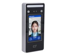 YDuupxe Face Attendance Machine, Dynamic Facial Access Control Time Clock with High Capacity for Office and Factory