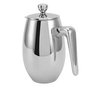 YDuupxe French Press Coffee Pot, 304 Stainless Steel, Double Layer Kettle for Home Brewing Coffee, Ideal for Lovers (350ml)
