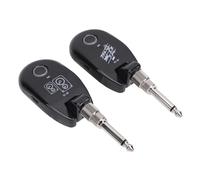 YDuupxe Guitar Transmitter Receiver Set with Efficient Recharging, Multi-channel Performance, 35 Channels, 220 Degree Rotation Design, Clear Audio, 20-20KHz Frequency Response, 50m