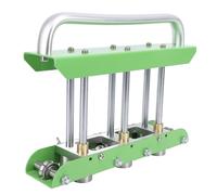 YDuupxe Metal Roofing Tool, 3 Station Roller, Manual Bender with High Speed Steel Rollers, Ideal for Bending Metal Sheets for Roofing Projects