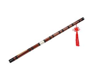 YDuupxe Professional Flute Set Bitter Bamboo Flute DKey Chinese Woodwind Instrument, 8-Year Dried Bamboo with Brass Joint for Beginners Performance & Grade Exam 24.4 Inches