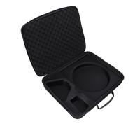 YDuupxe Satellite Hard Carry Case, EVA Material, Shock Absorbing Foam Interior, Double Layer Storage Solution for Travelers, 17.1 X 13.8 X 3.5in