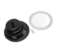 YDuupxe Shifter Boot Plate Kit, Universal Fit High Strength Metal Plate Rubber Cover, with Easy Installation, for Various Brands and Models Cars