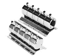 YDuupxe Stainless Steel Tally, Durable Design with Manual Reset, People Counting, Temperature Range 20-60℃ for Airport, Dock, Factory Statistics