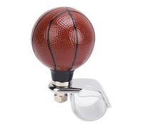 YDuupxe Steering Wheel Knob Suicide Spinner Basketball Shape Power Handle Universal Fit for Car Truck Tractor Boat with Metal Resin Construction 3cm Diameter