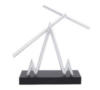 YDuupxe Swinging Sticks Energy Sculpture, Aluminum Alloy Construction with Fluid Movement and Built in AA Batteries for Desktop and Home Office