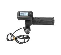 YDuupxe Throttle Integrated Display Speed Controller Throttle Grip Display 3 Riding Modes Adjustable with M Key for Tuttio Soleil 01 Electric Dirt Bike