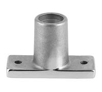 YDuupxe Top Mount Oar Lock Socket Holder, 316 Stainless Steel T Shaped Bracket with Mirror Polish Finish, for Marine Yacht Freshwater and Salt Water