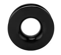 YDuupxe Winch Snatch Recovery Ring, Heavy Duty Aluminum Soft Shackle Ring 41000lbs Breaking Strength for Towing Off Road Rescue, with 7/16in 1/2in Shackles 3/16in 1/4in 3/8in Ropes (Black)