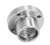 YDuupxe Wood Lathe Faceplate, Alloy Steel for Small Bowl Turning, 1 Inch X 8 TPI Spindle, 2 Inch Diameter for Woodworking Projects