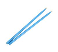 YDuupxe Wood Maple Drumsticks 2 Pairs 5A Tenor Drum Sticks for Beginners Jazz Replacement Percussion Accessories, Practice Drum Sticks for, Ideal Vater 5A, 5B, 7A (Blue)