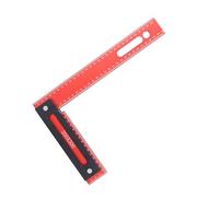 YDuupxe Woodworking Square Tool, Aluminum Construction Framing, Clear Scale L Ruler, Lightweight 300x200mm, Suitable for Woodworking and Mathematical Measurement