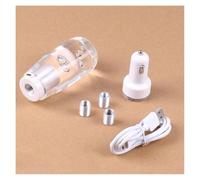 YDXHERTA Crystal Bubble Universal Shift Knob Manual 10/15/20CM Car Gear Shift Knob with LED Shifter Lever Interior Upgrade(10CM)