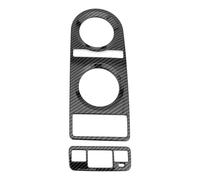 YDXHERTA for Genesis GV70 Interior Trim Moulding Gear Shift Cover Central Control Decorative Panel Covers 2pcs 2022 2023 Interior Upgrade(Carbon Fiber)