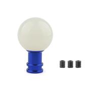 YDXHERTA Universal Green Glow in The Dark Car Shift Knob for Manual/Automatic Short Throw Gear Shifter with Adapter Interior Upgrade(Blue)