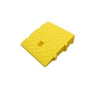 YDYAENIO Caravan Wheel Chocks Car Driveway Ramp Kit 7/11/13cm Height Non-Slip Wheel Chock Heavy Duty Threshold Ramps for Vehicle Maintenance(Yellow-25x27x7cm)