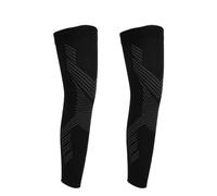 YDYAENIO full leg compression sleeve 1/2PCS Compression Leg Sleeve Full Length - Knee & Calf Support Sport & Workout Sleeves For Men & Women(Black-2PCS,M)