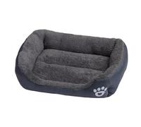 YDYAENIO Pet Large Dog Bed Warm House Candy-colored Square Nest Pet Kennel For Small Medium Large Dogs Cat Puppy Plus Size(Grey,XL 70x 50cm)