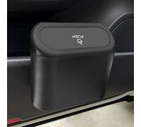 YDYBDA Hanging Type Black Square ABS Trash Box Can For 451 453 Foutwo Forfour Pressing Garbage Dust Case Storage Car Accessories