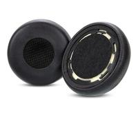 YDYBZB Evolve 75 Ear Cushions Earpads Pillow Foam Replacement Compatible with Jabra Evolve 75 Headphones,Ear Pads Cushions with Soft Protein Leather and Upgraded dust Covers