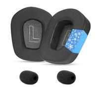 YDYBZB G733 Cooling Gel Earpads Replacement Compatible with Logitech G733 G535 G335 Wireless Gaming Headset Ear Pads Ear Cushions Ice Silk Fabric Memory Foam Black