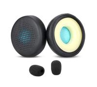 YDYBZB Go Work Replacement Earpads Compatible with JLab Go Work Wireless Headsets Ear Pads Cushions with Memory Foam Breathable Skin Friendly - Black