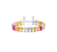 YDYDTTKD Bracciale in curativo Chakra per Donna, Braccialetto da Donna con 7 Pietre preziose Naturali, Braccialetto con Perline, Gioielli spirituali, Regali per Le Donne, Il Suo Compleanno,