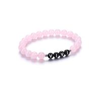 YDYDTTKD Braccialetti Personalizzati per Donne Uomini Regali, Lettera Iniziale Incisa Personalizzata Nome Bracciale con Perline Regali di Compleanno per Mamma papà Fidanzato San Anniversario