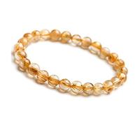 YDYDTTKD bracelets for womens 7mm 8mm 9mm natural rutilated quartz crystal woman man wealthy beads