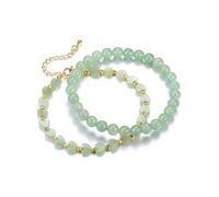 YDYDTTKD Healing Crystal Bracelets Jewellery Gifts For Womens,Heart Gemstone Beaded Stretch Bracelet for Women Reiki Spiritual Gifts for Positive Energy Yoga Meditation