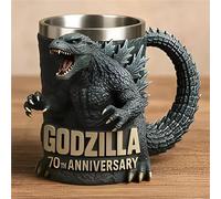 YDZYFFS 300ML Coffee Cups - Mug - Wine Glasses, 3D Dinosaur Monster Mug, Resin Stainless Steel Beer Mugs, Monster Legends Coffee Cup, Fun Monsters King Water Cup(C)