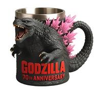 YDZYFFS Mug - 300ML Coffee Cups - Wine Glasses, 3D Monster Mug Desktop Decoration Sculpture, Novelty Coffee Mugs, Home Resin Crafts, Celebrate The King of Monsters in Style(E)