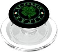 YE FECKIN EEJIT IT'S PADDY NOT PATTY ST.PATRICK'S DAY PopSockets PopGrip for MagSafe