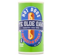 Ye Olde Oak USA Style Jumbo Hot Dogs 6 Packs