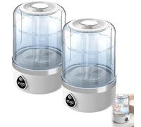 Ye02 Underwear Washer, 2025 New mini portable laundry machine, for Bras/Underwear/Socks, Rechargeable Cordless Mini Washing Machine, for Apartments, Home, Dorms, Camping, RV, Travel (2PSC)