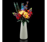 YEABRICKS LED Light for 10280 icons Flower Bouquet Building Blocks Model (Building Set NOT Included)