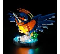 YEABRICKS LED Light for-10331 Icons Kingfisher Bird Building Blocks Model (Building Set NOT Included)