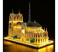 YEABRICKS LED Light for 21061 Architecture Notre Dame Cathedral Building Blocks Model (Building Set NOT Included)